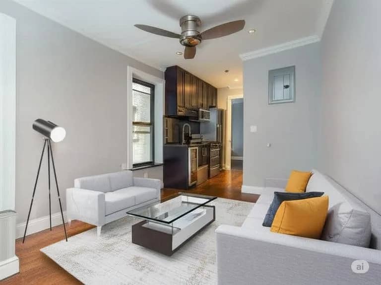2 bed apartment in East Harlem