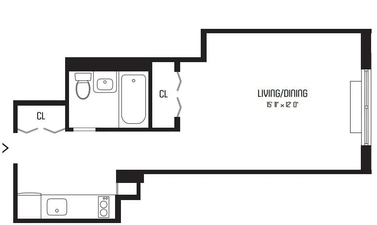 Studio in Murray Hill, Manhattan, photo 4